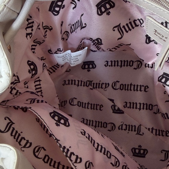 Juicy Couture Cream Quilted Backpack - Picture 15 of 16
